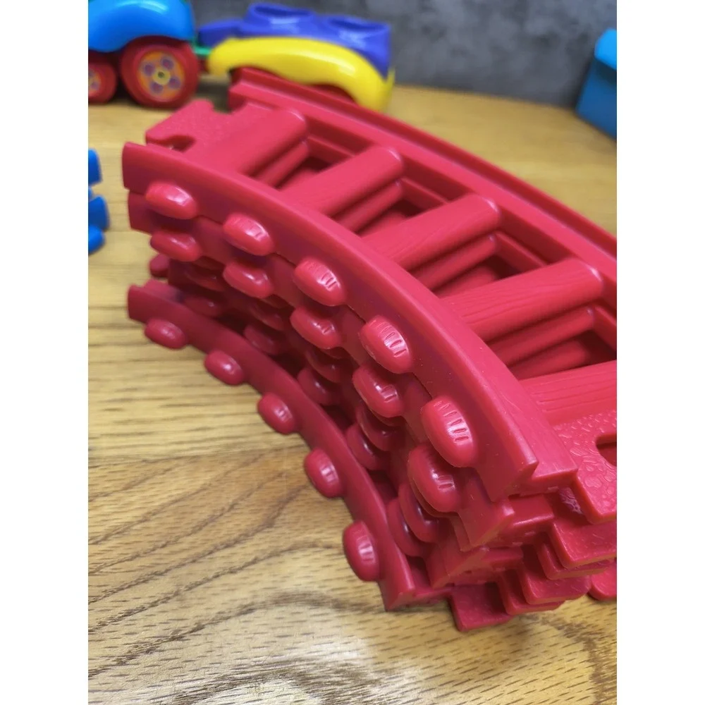 Shelcore Shakin' Railway‎ Roalroad Train Wagon Track Figures 2000 Vintage